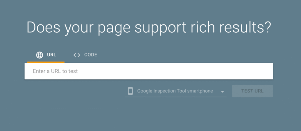 Rich Results Test Tool