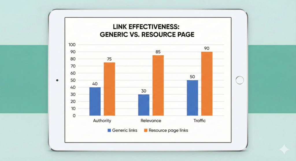 Generic links” vs “Resource page links