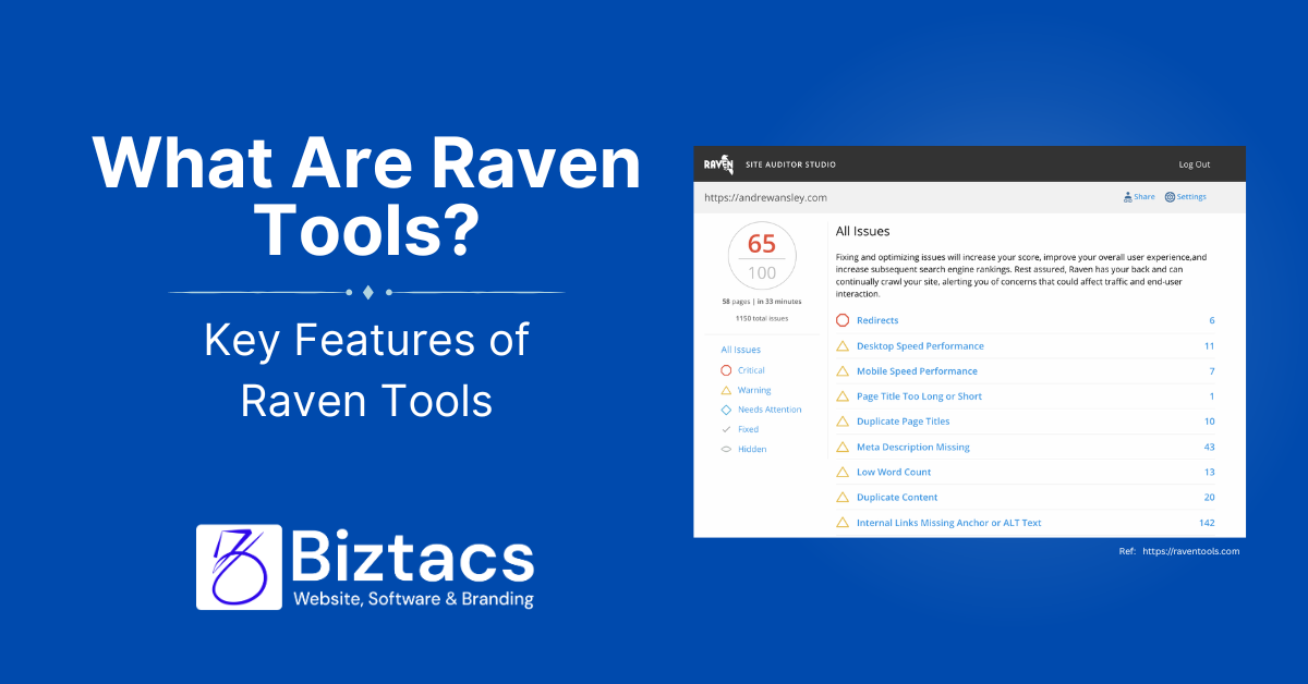 Key Features of Raven Tools